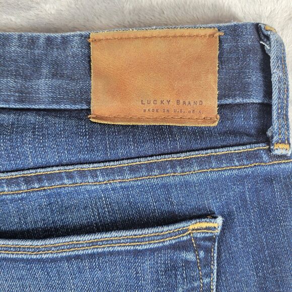 Lucky Brand Jeans Women 10/20 The Sweet Jean Straight Lucky Legend Selvege - Picture 7 of 12